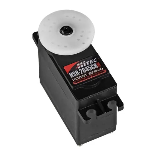 HSR-2645CRH Continuous Rotation Digital Robot Servo – Programmable High-Torque, Quick Directional Shift, Metal Gear Robot Servo