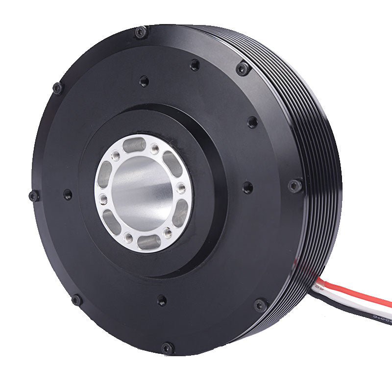 HT100 Brushless Servo Motor 24V Hollow Shaft Torque Motor with Encoder for Robot Joint Gimbal