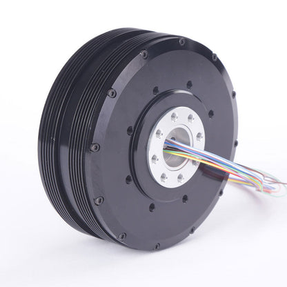 HAITAI HT1225 High Torque BLDC Gimbal Motor 36V 4N·m with Encoder for Camera Turntable