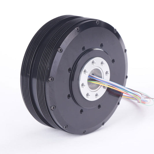 HAITAI HT1225 High Torque BLDC Gimbal Motor 36V 4N·m with Encoder for Camera Turntable
