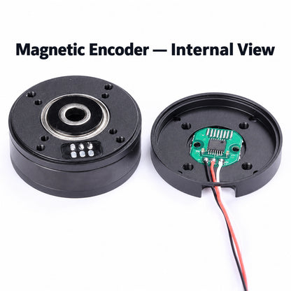 PM3505 40mm Pancake BLDC Gimbal Motor with Magnetic Encoder 12V