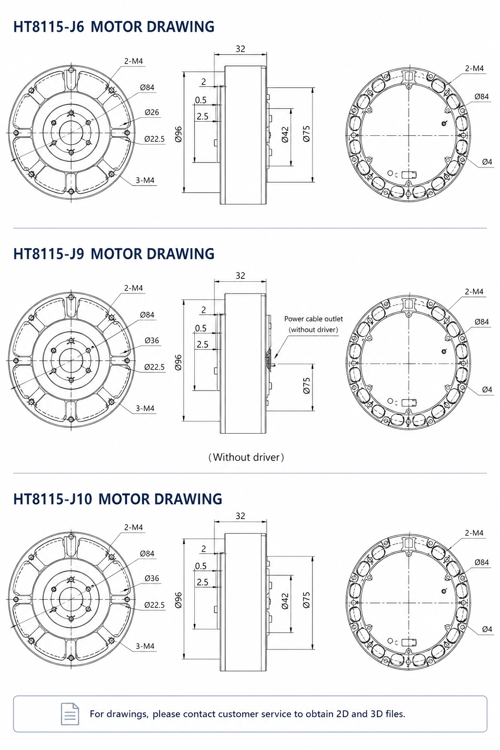 HAITAI HT8115 Robot Joint Actuator 6:1 / 9:1 Planetary Gear Servo Motor with CAN Driver for Humanoid Robots