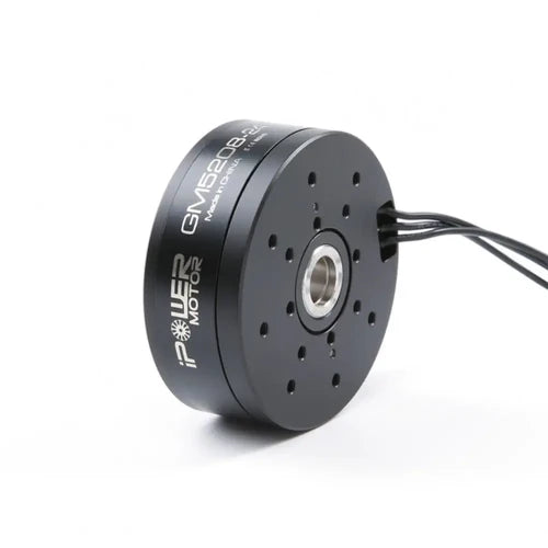 iPower Motor GM5208-24 Brushless Gimbal Motor for DSLR & Red Epic – 4 kg/cm Torque, 24N22P, 396~436 RPM