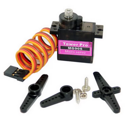 MG90S 9g Metal Gear Servo 2.2kg High Speed Micro RC Servo JR Plug