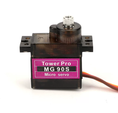 MG90S 9g Metal Gear Servo 2.2kg High Speed Micro RC Servo JR Plug