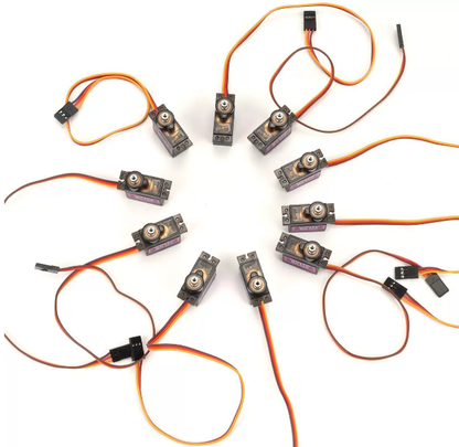 MG90S 9g Metal Gear Servo 2.2kg High Speed Micro RC Servo JR Plug