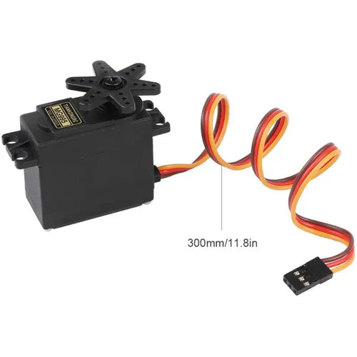 MG995 Servo Motor 20kg Metal Gear RC Servo (4-Pack) – High Torque, Precision Control, All-Metal Gears