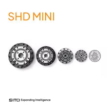 ito SHD05 Mini Hollow Nema 8 Brushless Motor Speed Reducer Gearbox 50:1 Strain Wave Gear Harmonic Reducer 28mm for Robot Arm Joint Gripper Automation