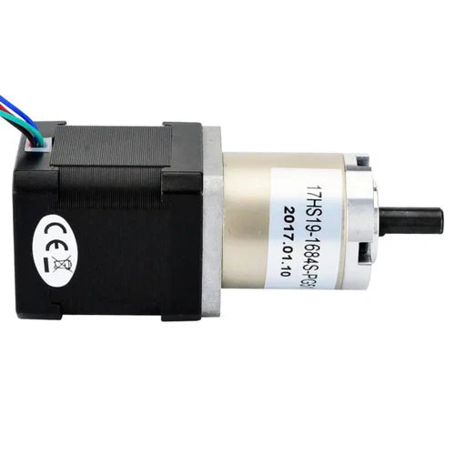 Nema 17 Bipolar Stepper Motor with 51:1 Planetary Gearbox – High Torque 566 oz-in, 2.8V, 1.68A