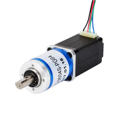 Nema 8 Stepper Motor Bipolar 6V 0.6A w/ 64:1 Planetary Gearbox High Torque Precision Motor for Robotics
