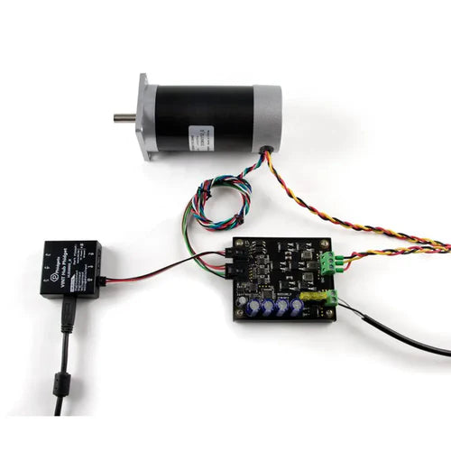 NEMA23 Brushless DC Motor Gearless | High-Speed 4000 RPM 24V BLDC Motor