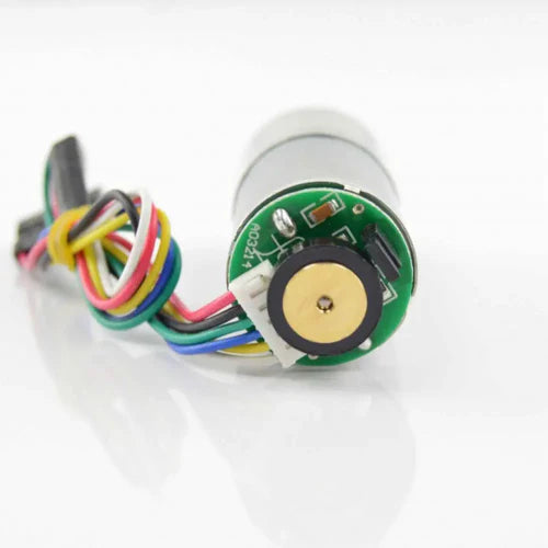 Pololu 12V 34:1 Metal Gearmotor MP with 48 CPR Encoder | High-Precision DC Gearmotor for Robotics and Automation