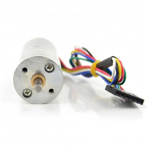 Pololu 12V 34:1 Metal Gearmotor MP with 48 CPR Encoder | High-Precision DC Gearmotor for Robotics and Automation