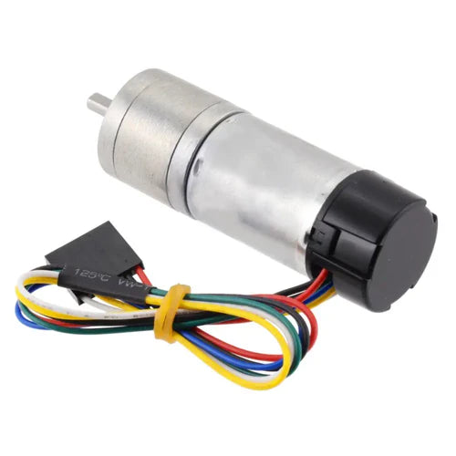 Pololu 12V 75:1 Metal Gearmotor HP with 48 CPR Encoder | High Torque Precision DC Motor for Robotics