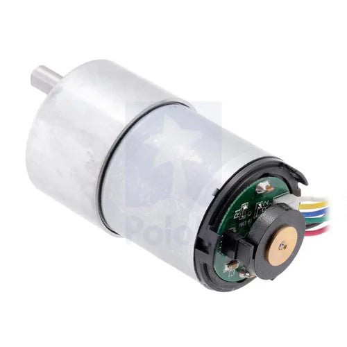 Pololu 150:1 Metal Gearmotor 37Dx73L mm with 64 CPR Encoder & Helical Pinion – High-Torque 12V DC Motor