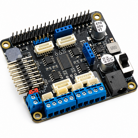 Raspberry Pi Multi-Function Motor Driver Control Board for Raspberry Pi 4B 3B+ DC Stepper Servo Motor Control