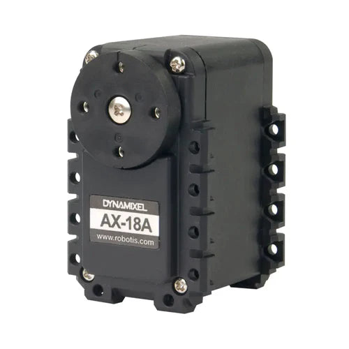 ROBOTIS DYNAMIXEL AX-18A Smart Servo Actuator | 12V TTL Robot Servo Motor for Humanoid, Quadruped, and Wheel Robots