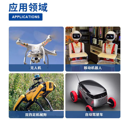 High Precision ROS IMU Module HFI-A9 | 9-Axis AHRS Sensor with USB Interface