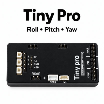 Tiny Pro 32-Bit 3-Axis Brushless Gimbal Controller with PWM Encoder