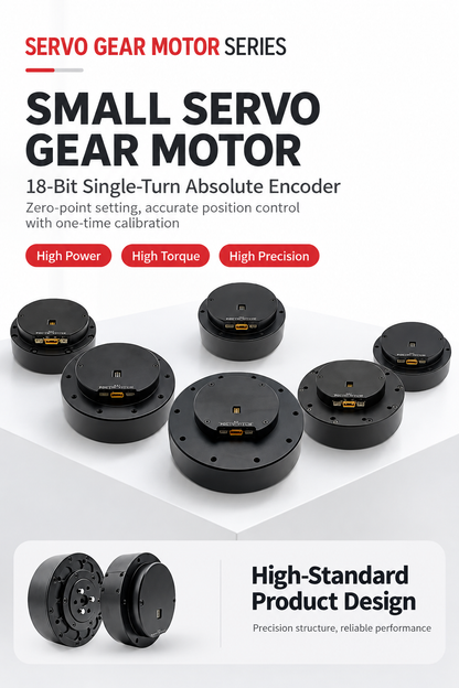 TS8006 Integrated Robot Joint Servo Motor with FOC Driver & Encoder